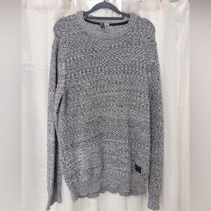 H&M Men's Charcoal Knit Crewneck Sweater